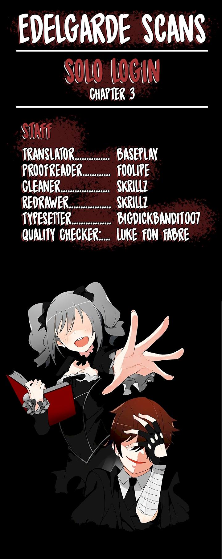 Solo Login Chapter 3 - Page 1