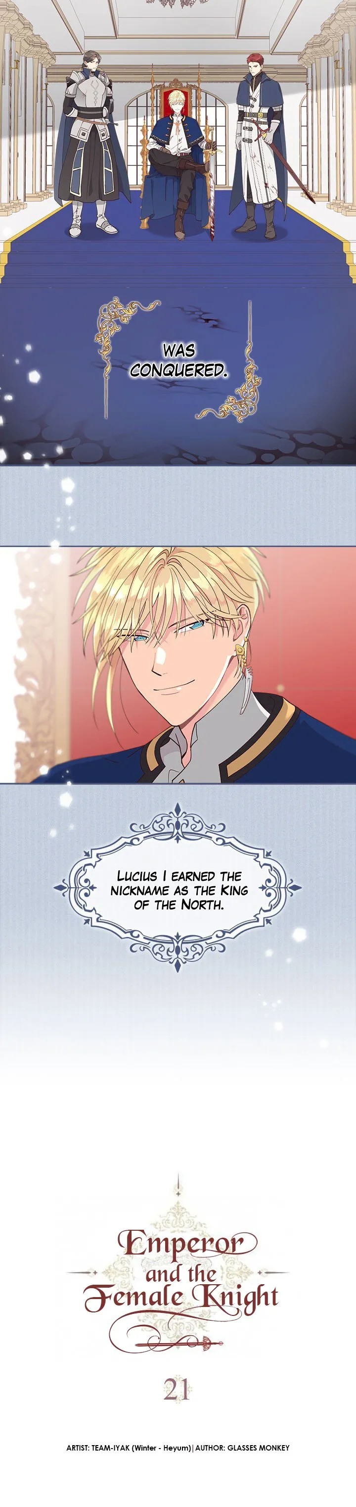Emperor And The Female Knight Chapter 21 - Page 3