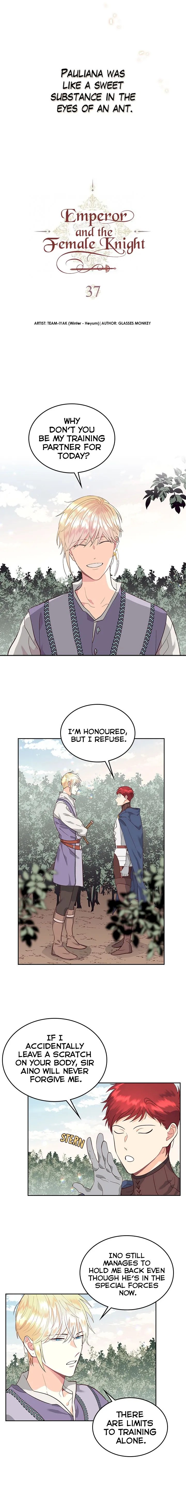 Emperor And The Female Knight Chapter 37 - Page 2