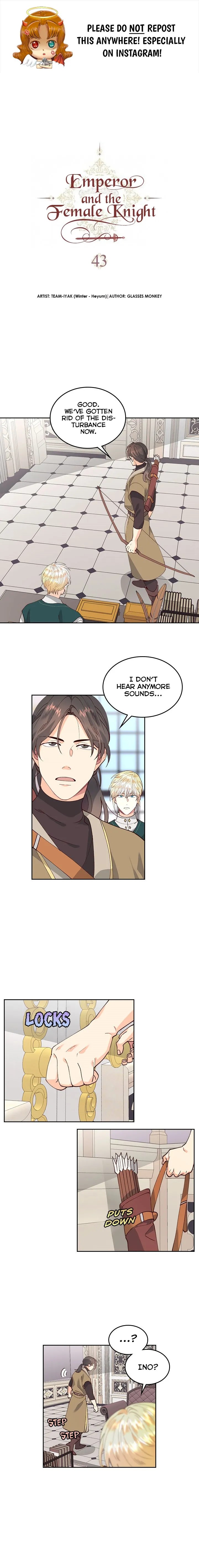 Emperor And The Female Knight Chapter 43 - Page 1