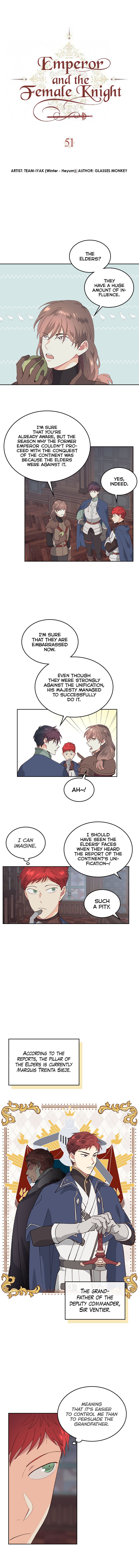 Emperor And The Female Knight Chapter 51 - Page 2