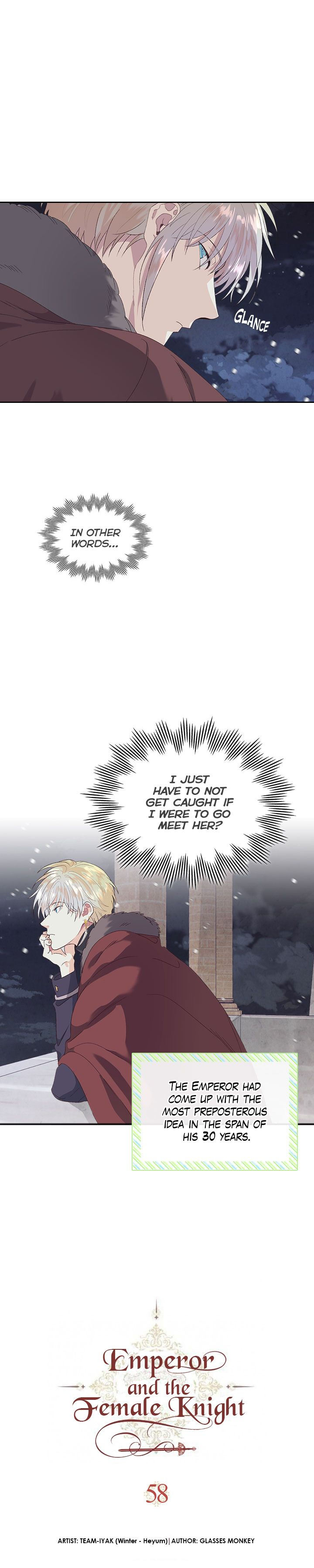 Emperor And The Female Knight Chapter 58 - Page 4