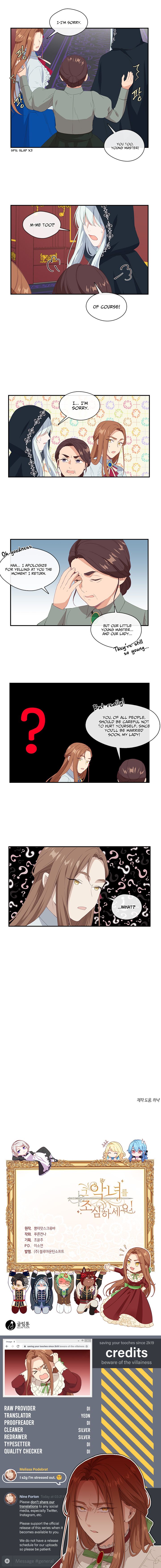 Beware of the Villainess! Chapter 11 - Page 7