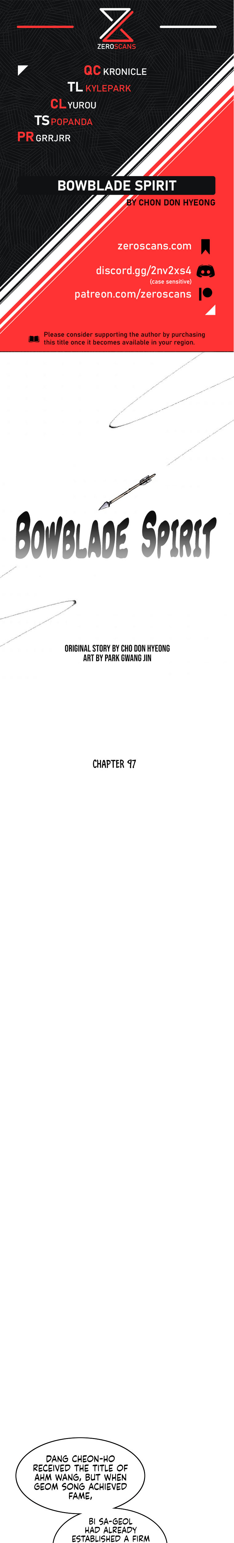 Bowblade Spirit Chapter 97 - Page 1