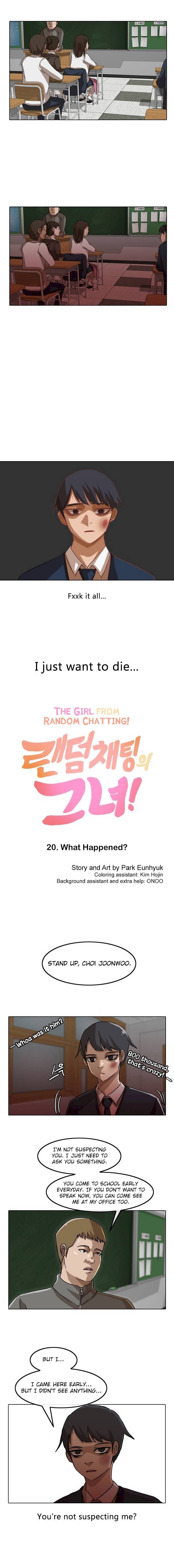 The Girl from Random Chatting! Chapter 20 - Page 1
