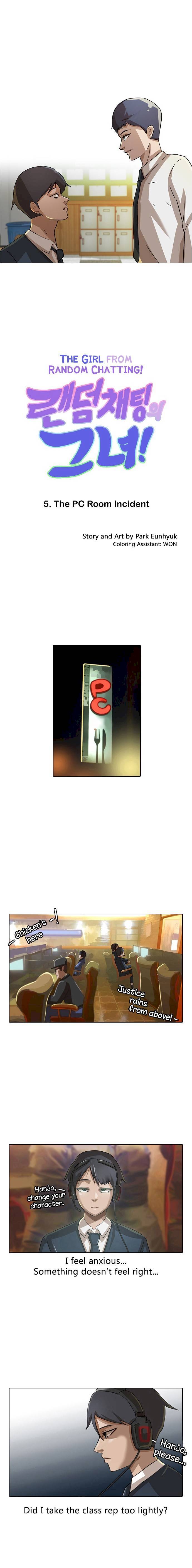 The Girl from Random Chatting! Chapter 5 - Page 1