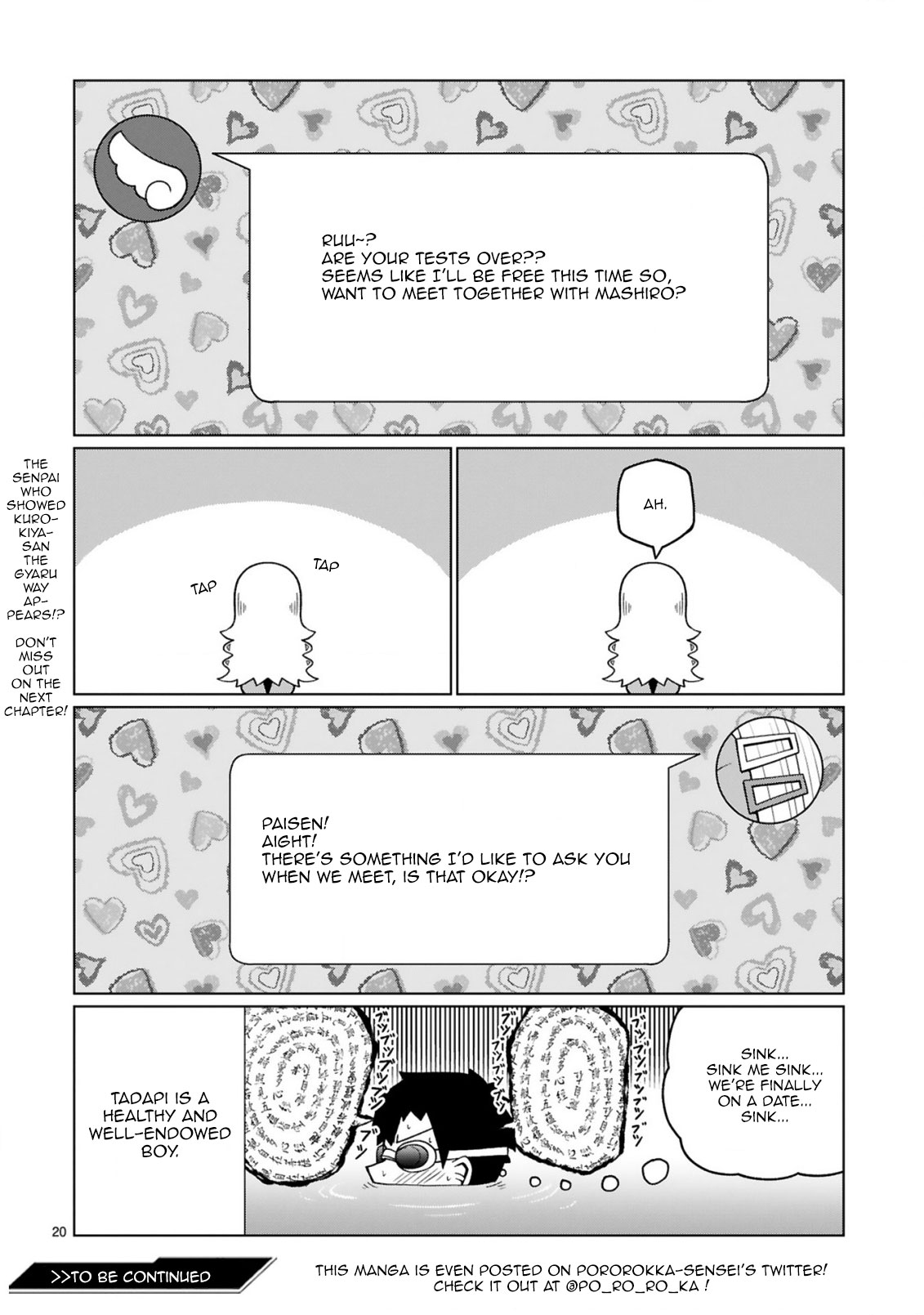 Tedama ni Toritai Kurokiya-san Chapter 15 - Page 21