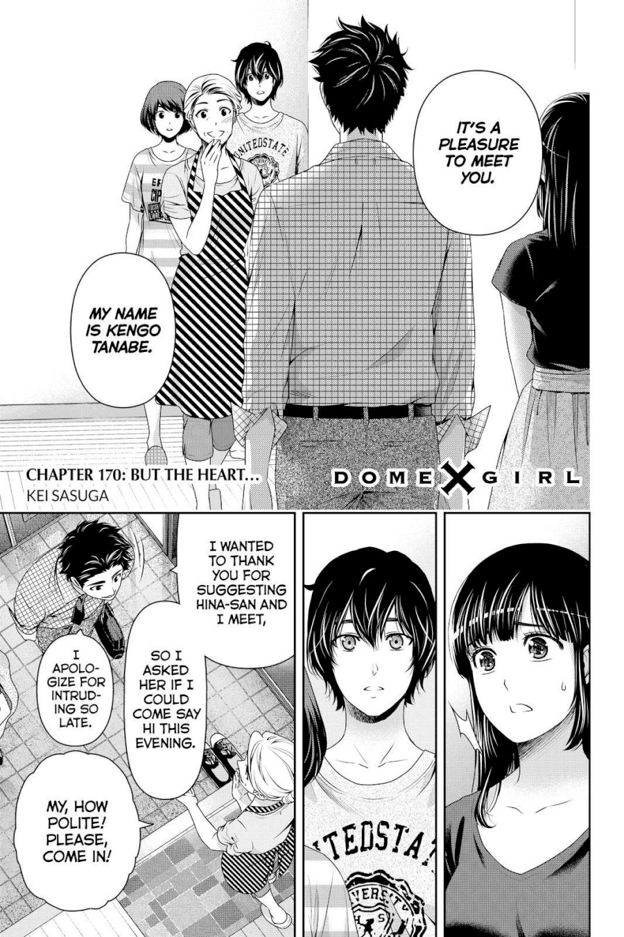 Domestic na Kanojo Chapter 170 - Page 1