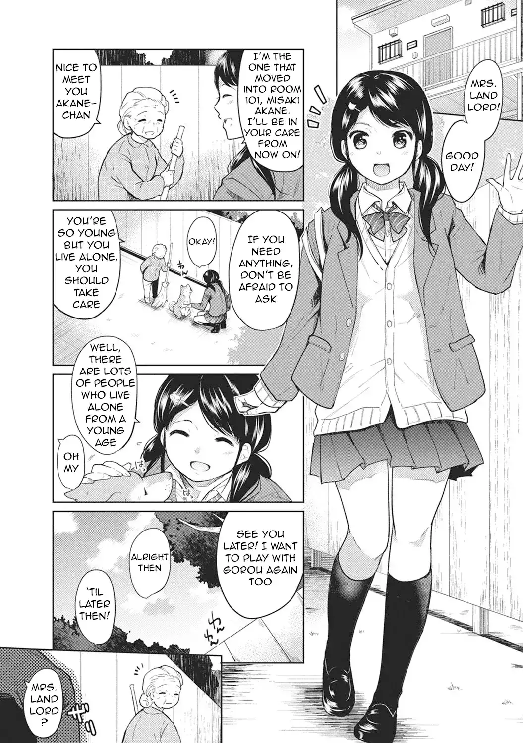 1LDK+JK Ikinari Doukyo? Micchaku!? Hatsu Ecchi!!? Chapter 1 - Page 2