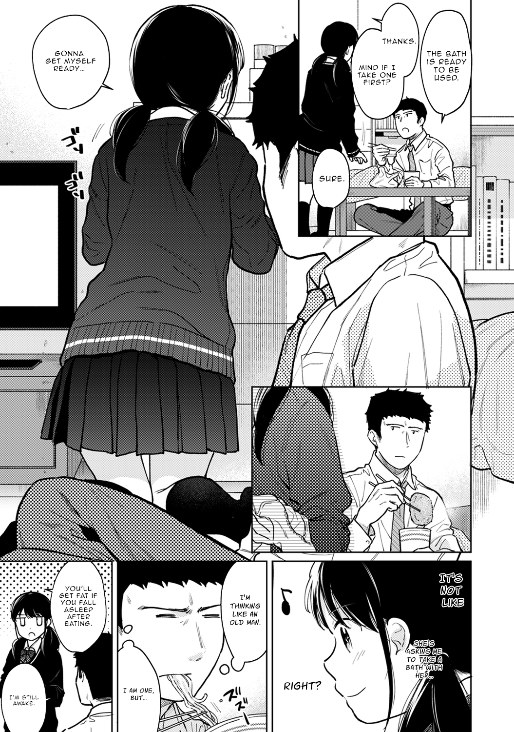 1LDK+JK Ikinari Doukyo? Micchaku!? Hatsu Ecchi!!? Chapter 25 - Page 4