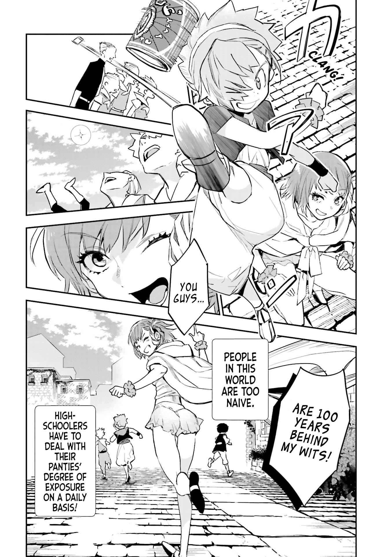 JK Haru wa Isekai de Shoufu ni natta Chapter 10 - Page 8