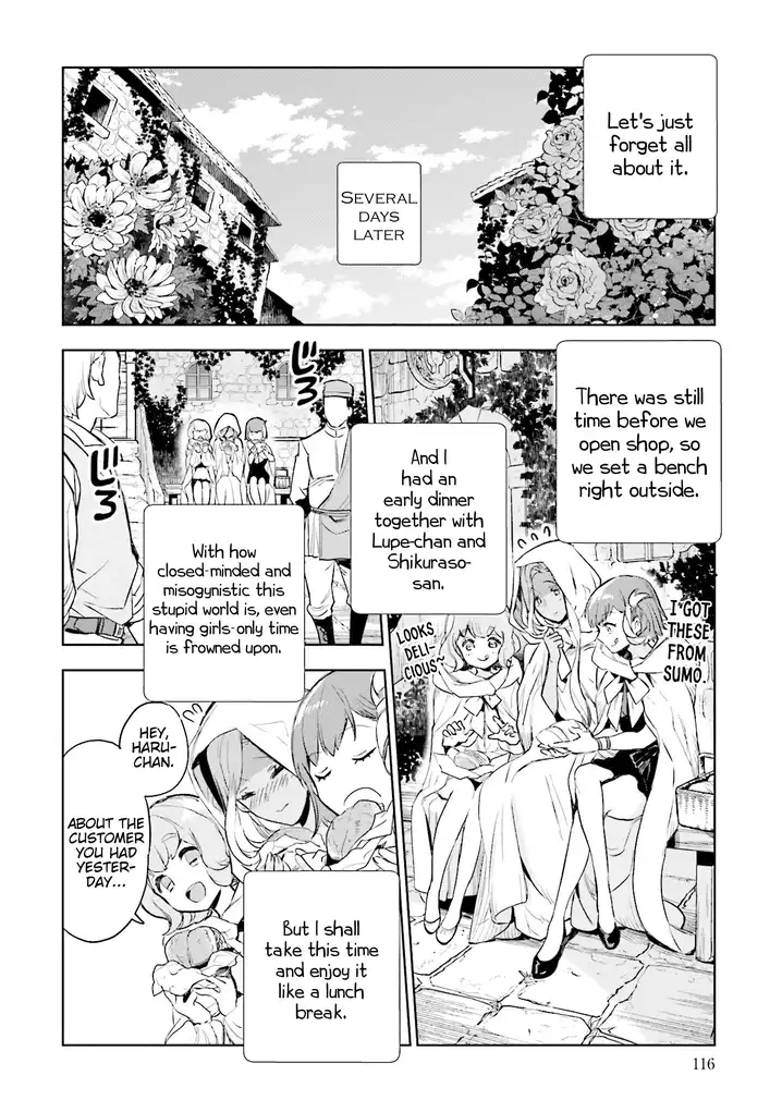 JK Haru wa Isekai de Shoufu ni natta Chapter 3 - Page 33