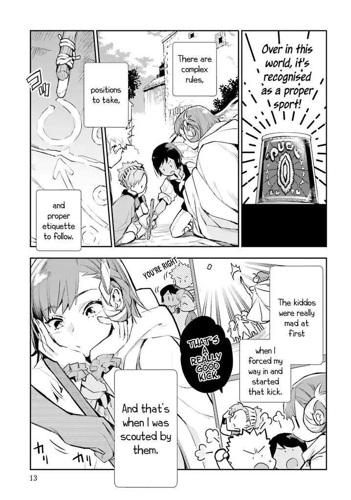 JK Haru wa Isekai de Shoufu ni natta Chapter 9 - Page 12