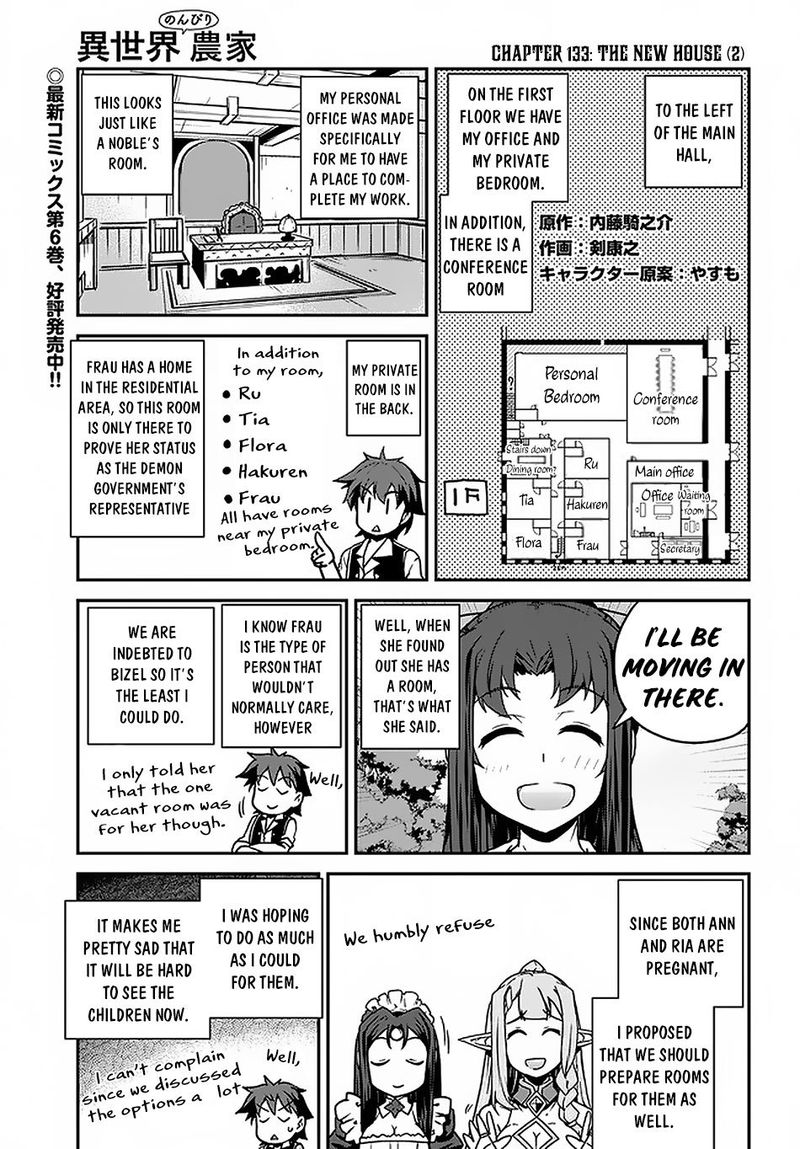 Isekai Nonbiri Nouka Chapter 133 - Page 1