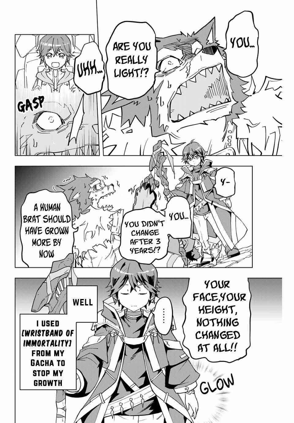 My Gift LVL 9999 Unlimited Gacha Chapter 6 - Page 3