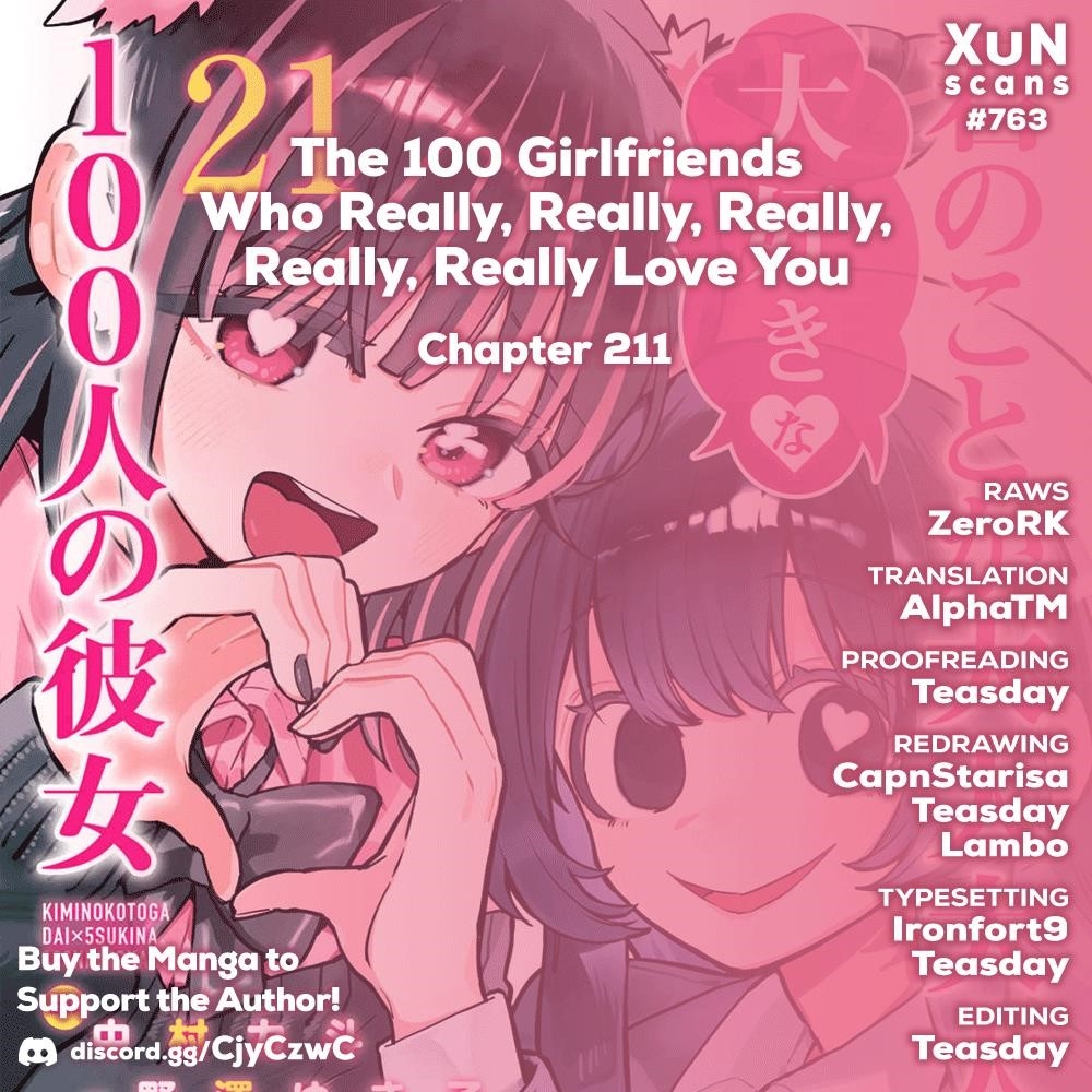 The 100 Girlfriends Who Really, Really, Really, Really, Really Love You Chapter 211 - Page 1