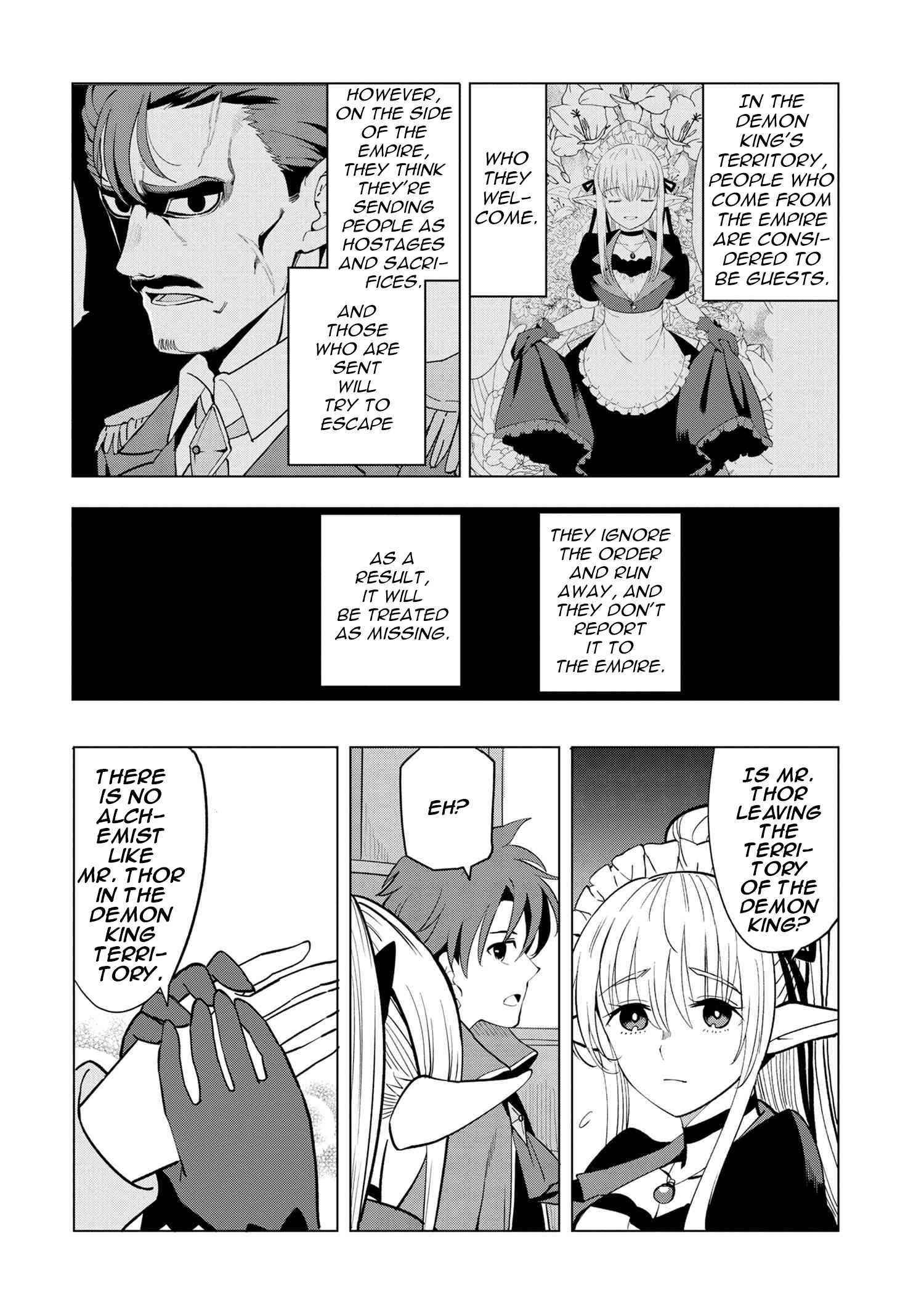 The Creation Alchemist Enjoys Freedom -If I Am Exiled From My Hometown, I Can Make Magic Items With Transcendent Effects at the Knees of the Demon Lord- Chapter 2.1 - Page 6