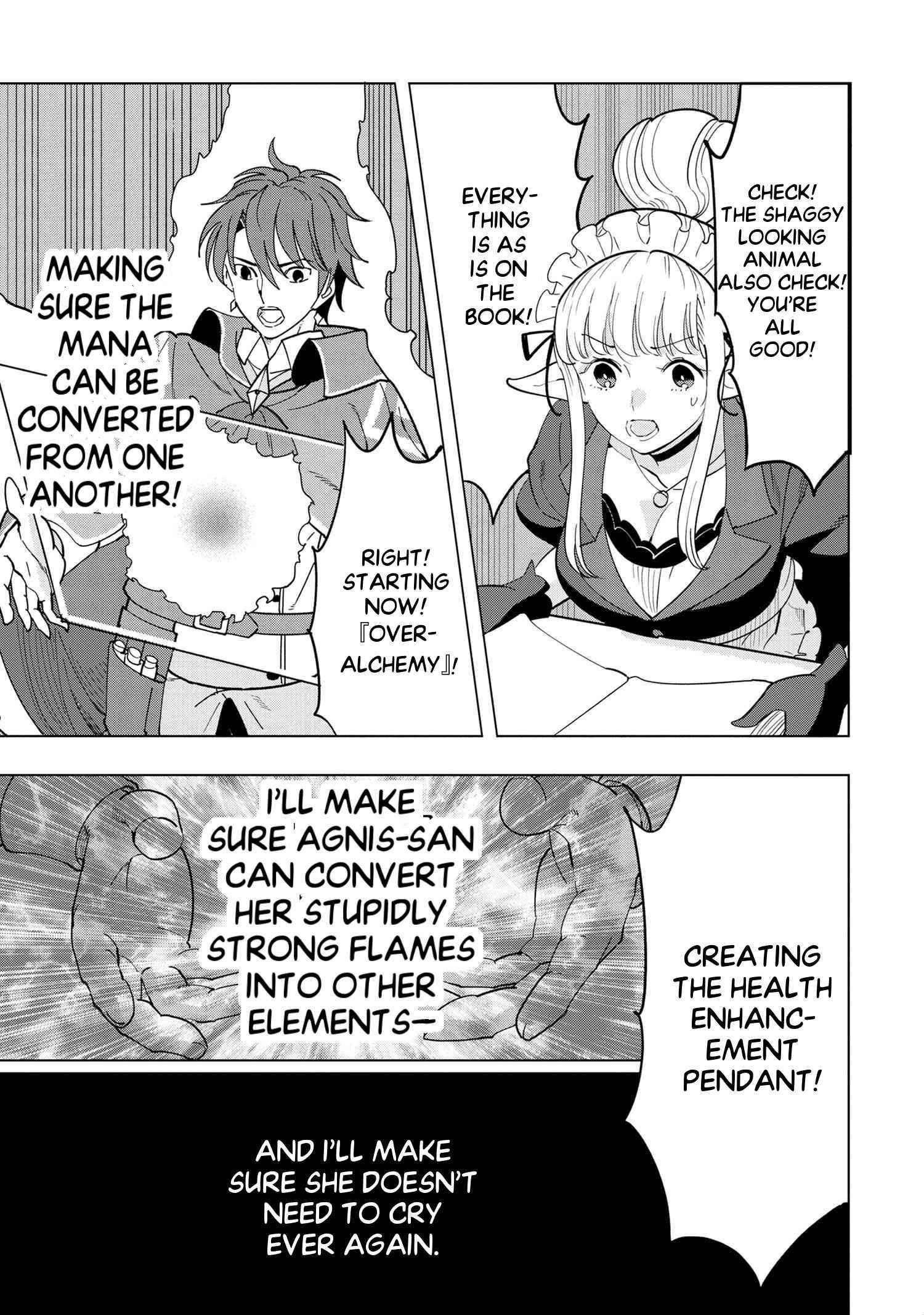 The Creation Alchemist Enjoys Freedom -If I Am Exiled From My Hometown, I Can Make Magic Items With Transcendent Effects at the Knees of the Demon Lord- Chapter 7.4 - Page 6