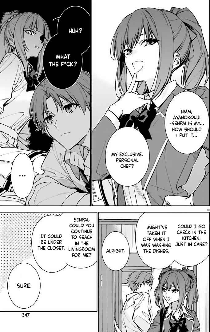 Classroom of the Elite – 2nd Year Chapter 12 - Page 9