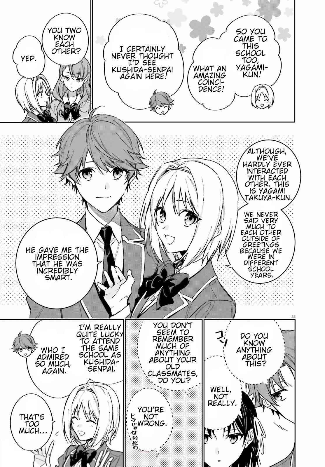 Classroom of the Elite – 2nd Year Chapter 3 - Page 33