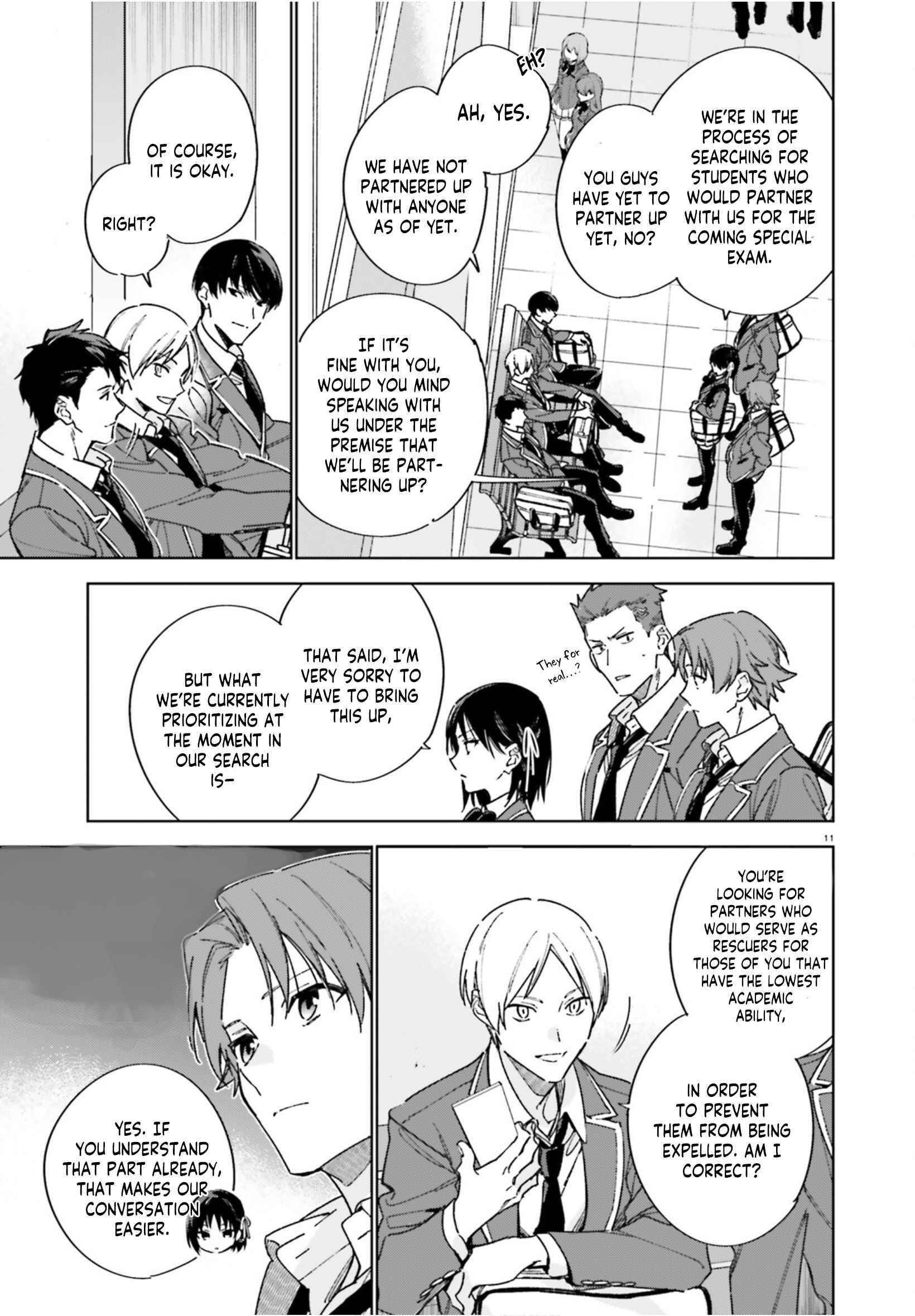 Classroom of the Elite – 2nd Year Chapter 4 - Page 11