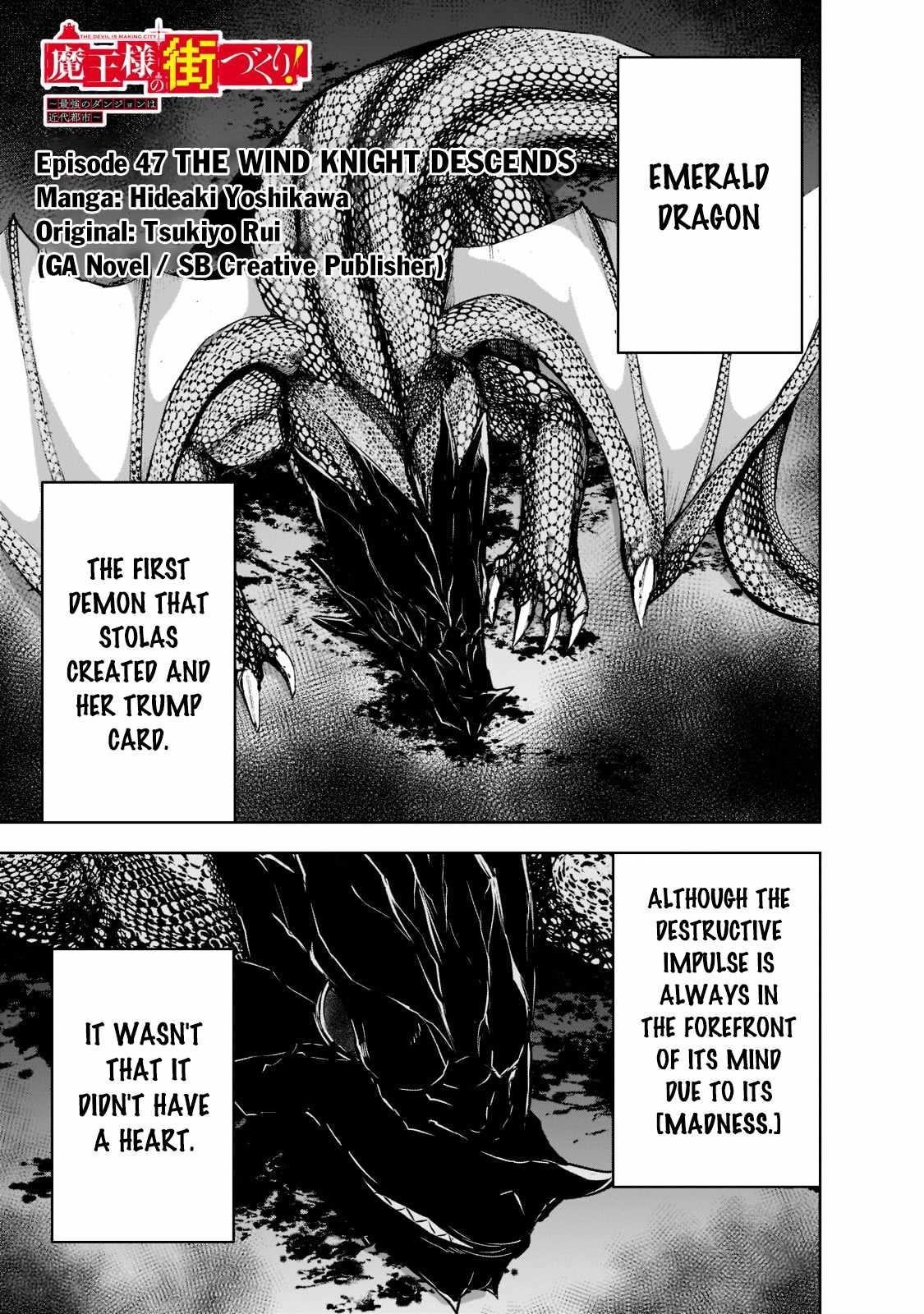Maou-Sama No Machizukuri! ~Saikyou No Dungeon Wa Kindai Toshi~ Chapter 47 - Page 1