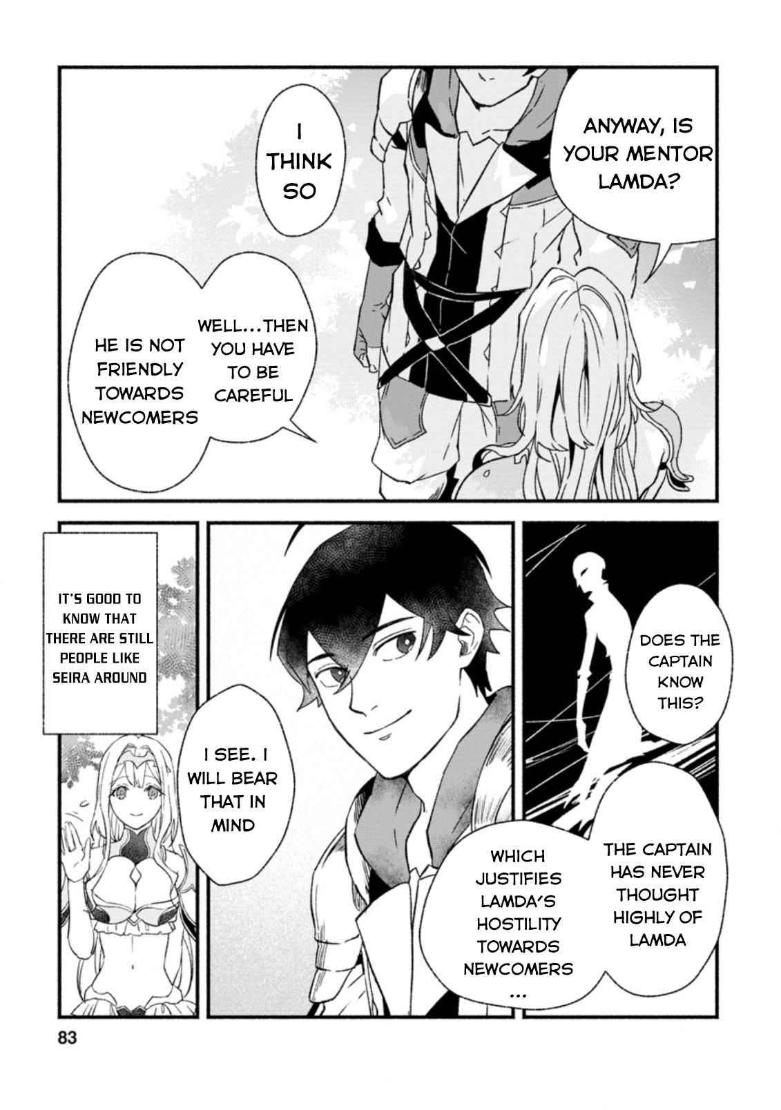 Sono Monban, Saikyou Nitsuki: Tsuihou Sareta Bougyo Ryoku 9999 no Senshi, Outo no Monban Toshite Musou Suru Chapter 3.3 - Page 1