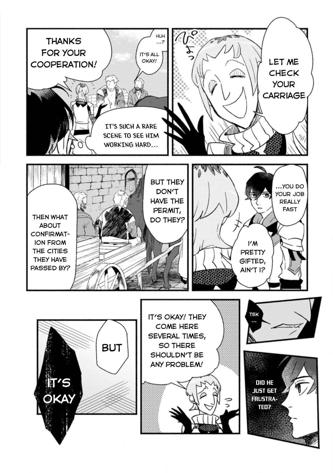 Sono Monban, Saikyou Nitsuki: Tsuihou Sareta Bougyo Ryoku 9999 no Senshi, Outo no Monban Toshite Musou Suru Chapter 3.3 - Page 4