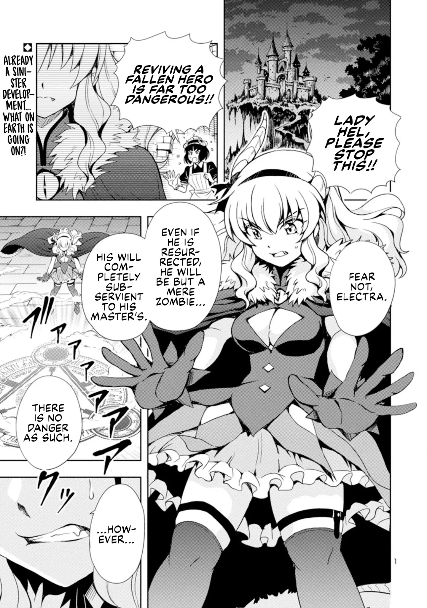 The Demon King’s Daughter Is Way Too Easy Chapter 1 - Page 1