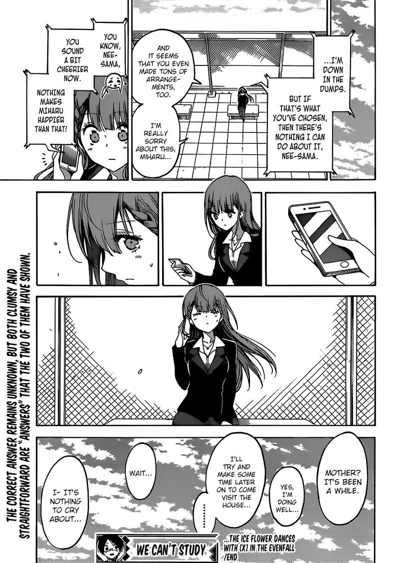 Bokutachi wa Benkyou ga Dekinai Chapter 102 - Page 19