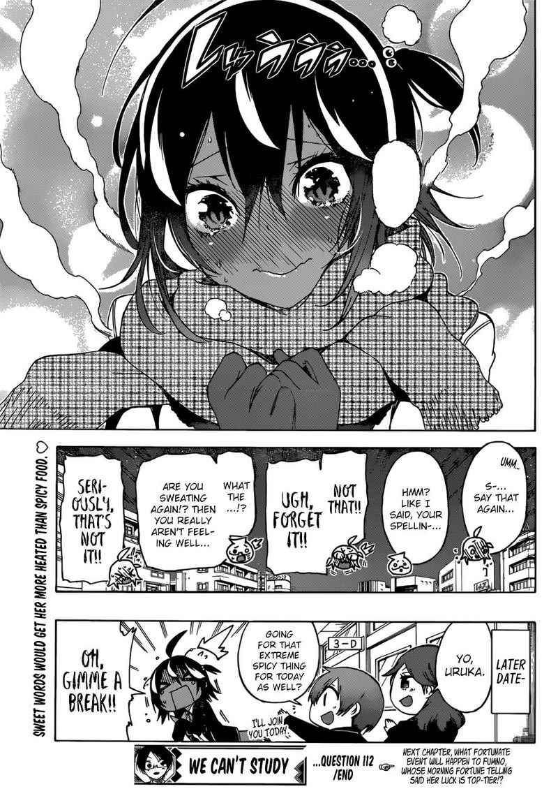 Bokutachi wa Benkyou ga Dekinai Chapter 112 - Page 19