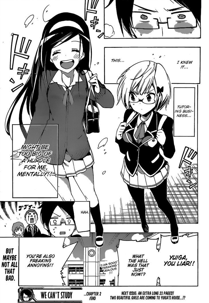 Bokutachi wa Benkyou ga Dekinai Chapter 2 - Page 26