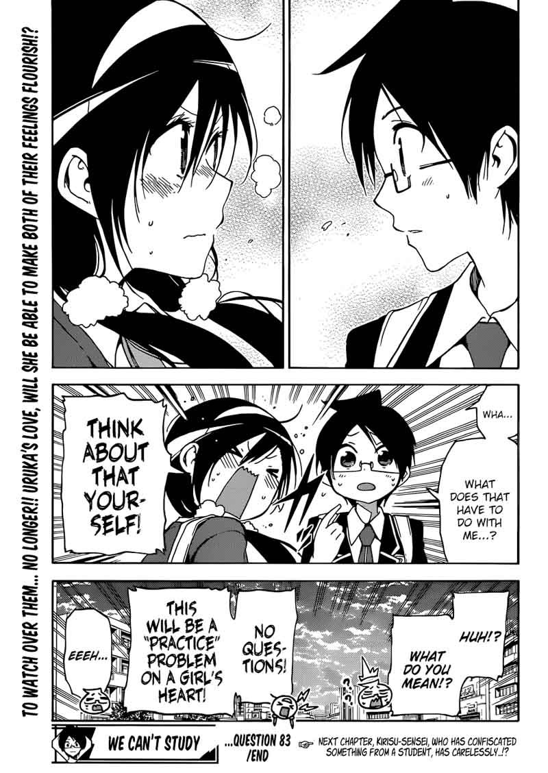 Bokutachi wa Benkyou ga Dekinai Chapter 83 - Page 21