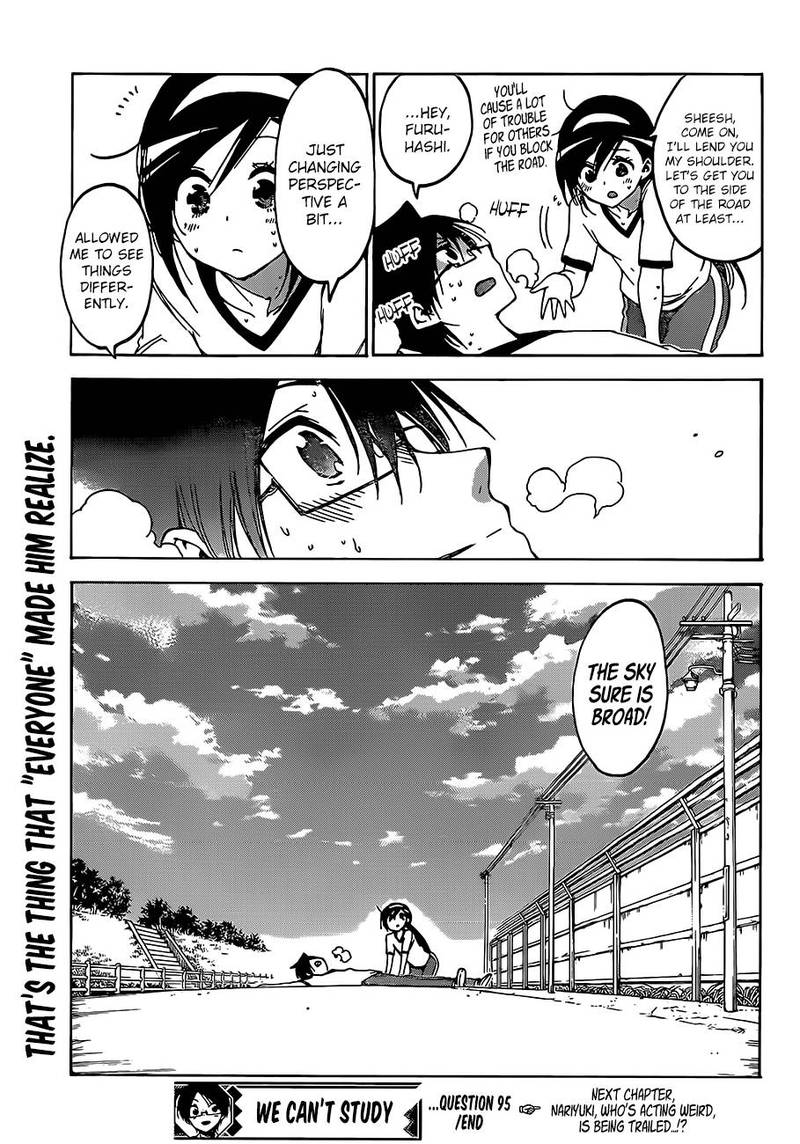 Bokutachi wa Benkyou ga Dekinai Chapter 95 - Page 20