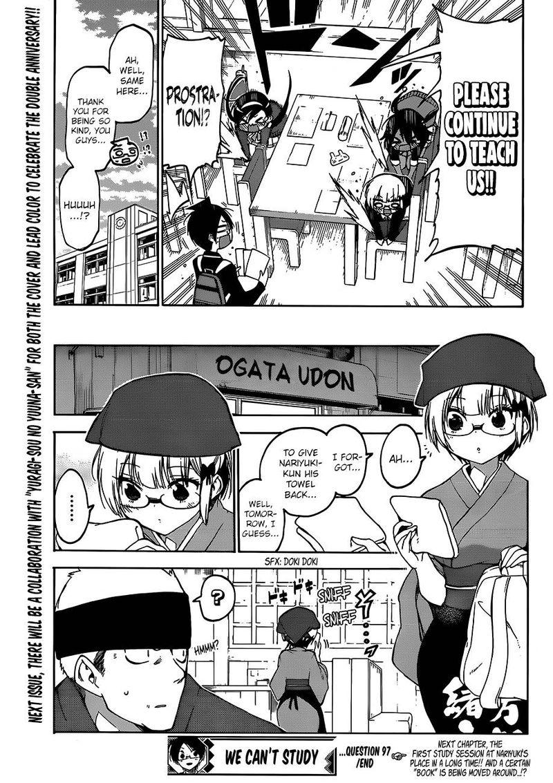 Bokutachi wa Benkyou ga Dekinai Chapter 97 - Page 19