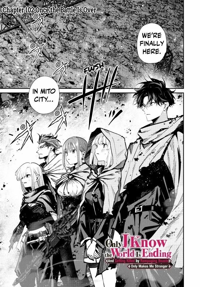 Only I Know That the World Will End Chapter 102 - Page 1