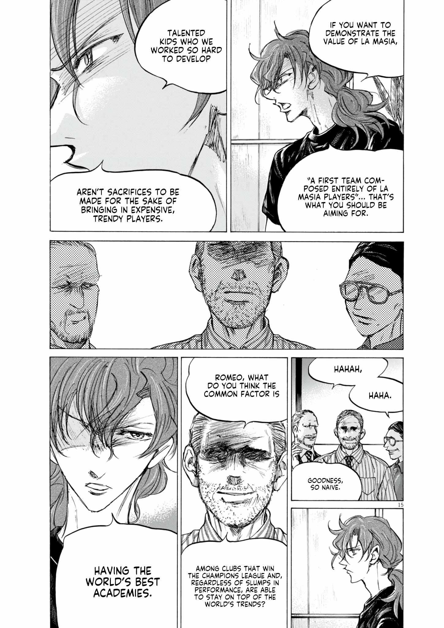 Ao Ashi Chapter 387 - Page 15