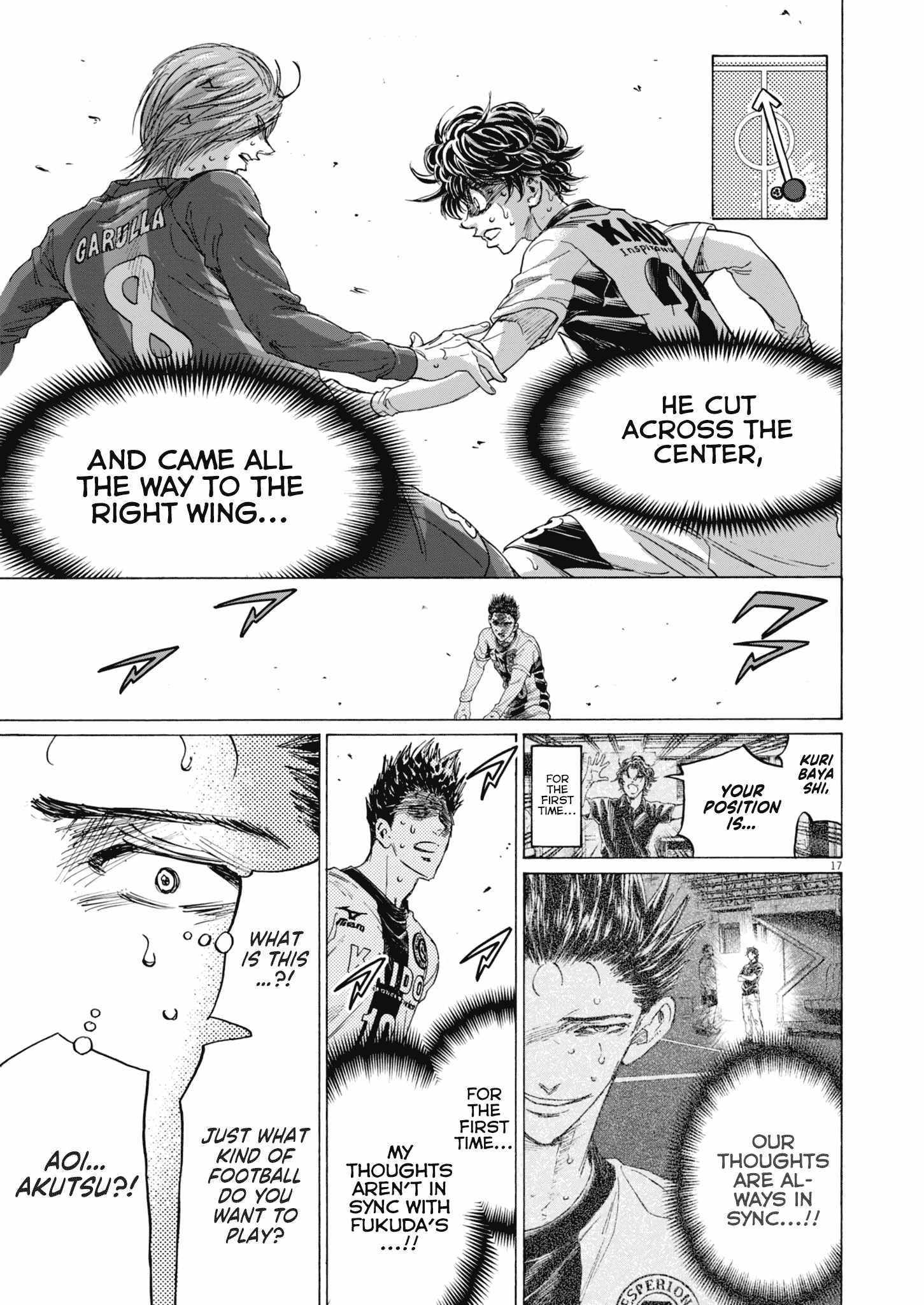Ao Ashi Chapter 391 - Page 17