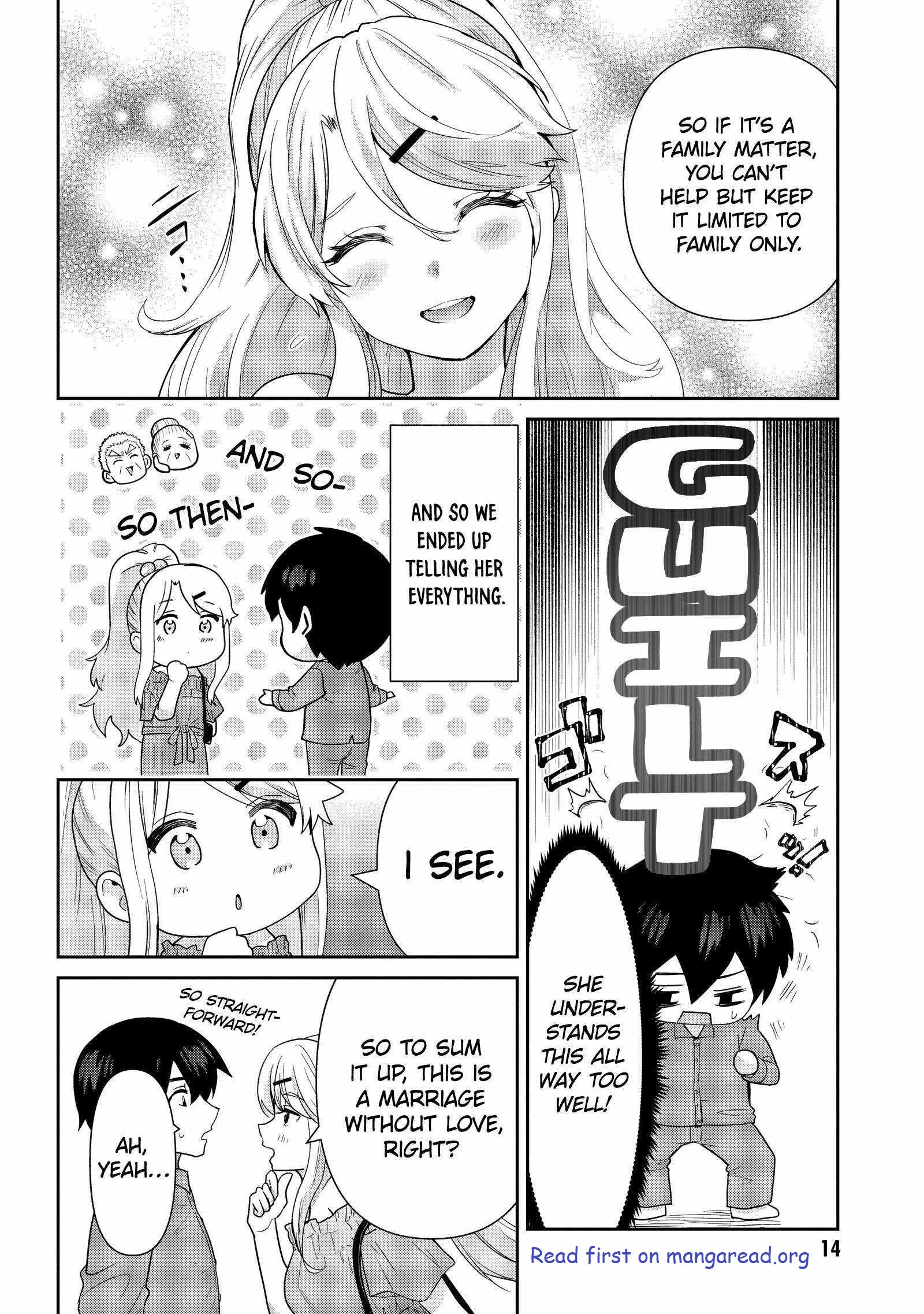 I Got Married to the Girl I Hate Most in Class Chapter 30.1 - Page 12