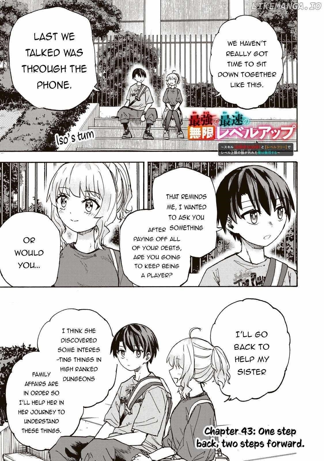 Saikyou de Saisoku no Mugen Level Up Chapter 43 - Page 1