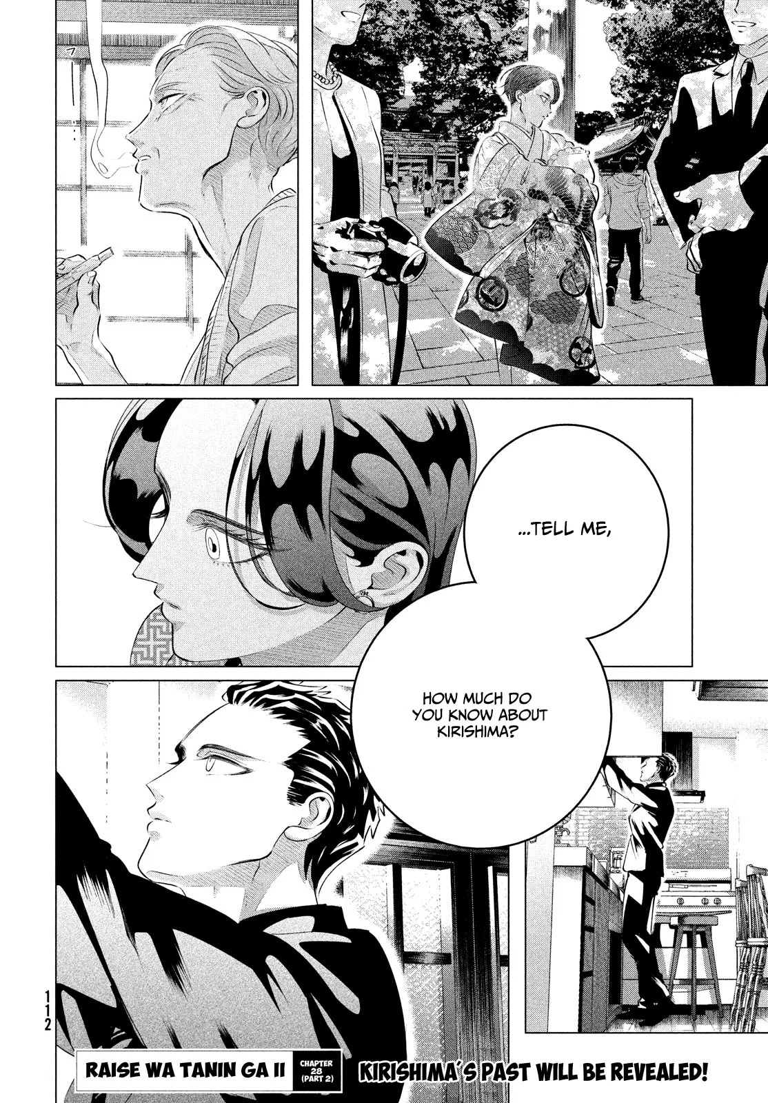 Yakuza Fiancé – Raise wa Tanin ga Ii Chapter 28.2 - Page 38