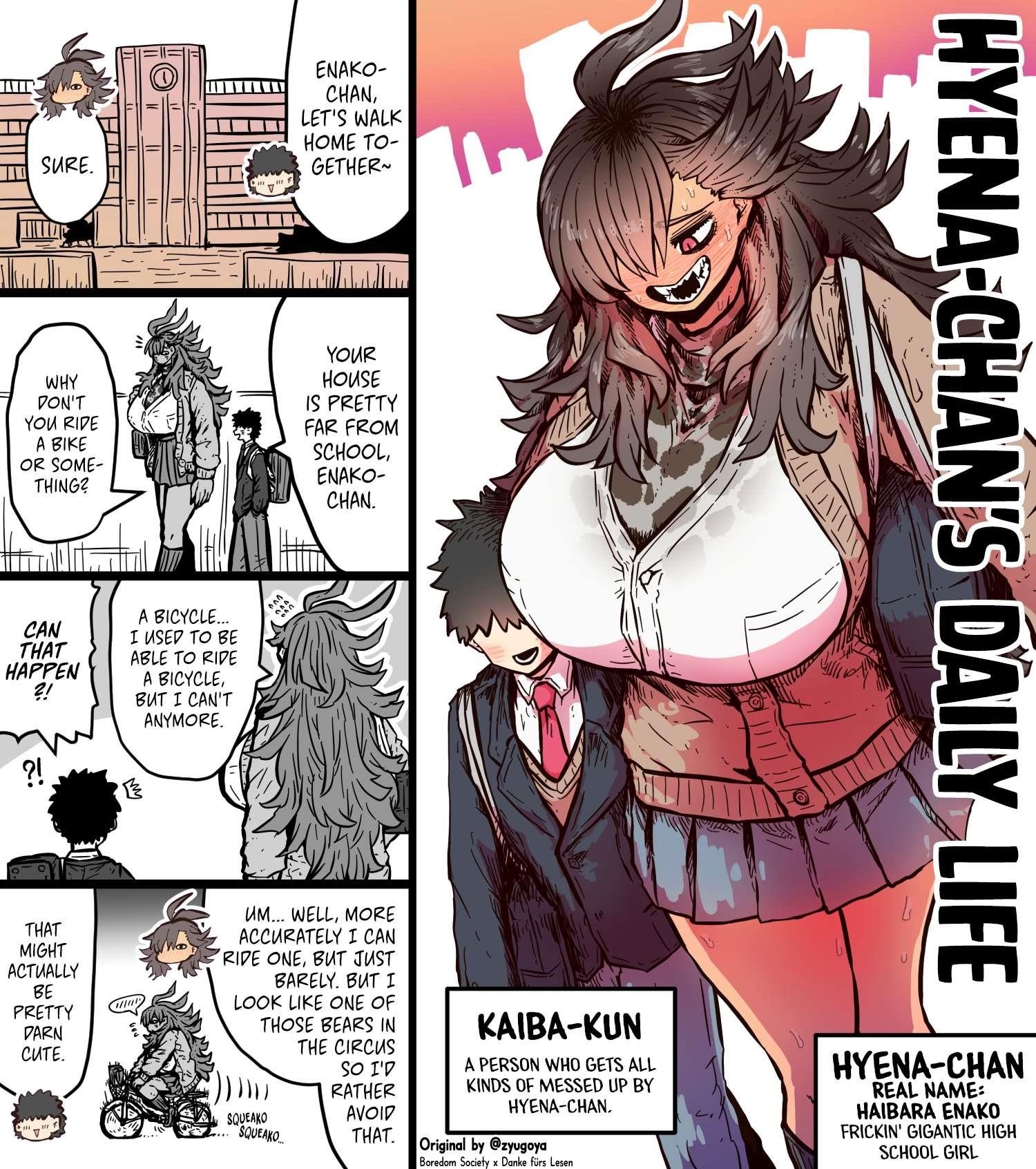 Being Targeted By Hyena-Chan Chapter 35.5 - Page 1