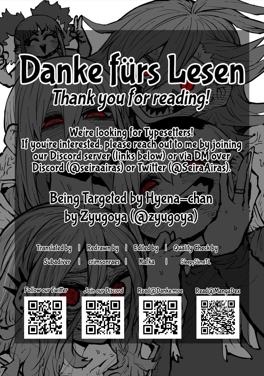 Being Targeted By Hyena-Chan Chapter 35 - Page 3