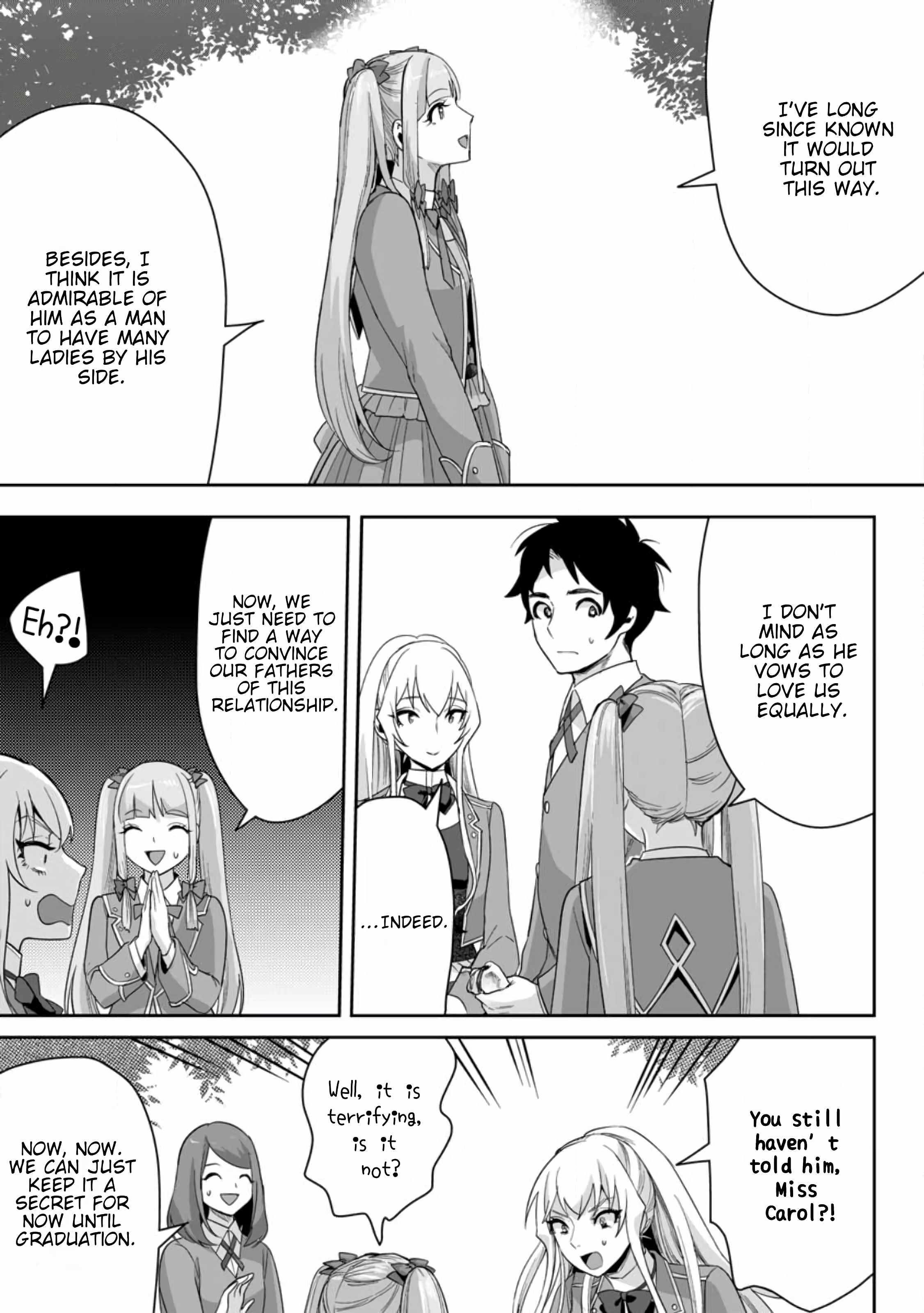 It Seems that I Was Reincarnated Into the World of a School Otome Game, but I Was a Background Male Student With Cheats Chapter 16.2 - Page 9