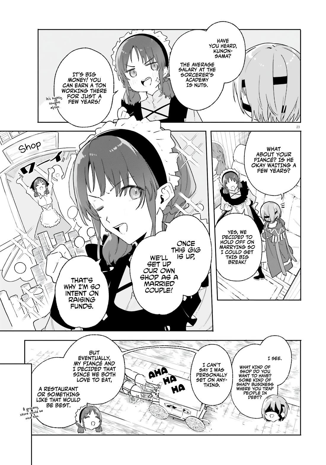 Kunon the Sorcerer Can See Through Chapter 14 - Page 23