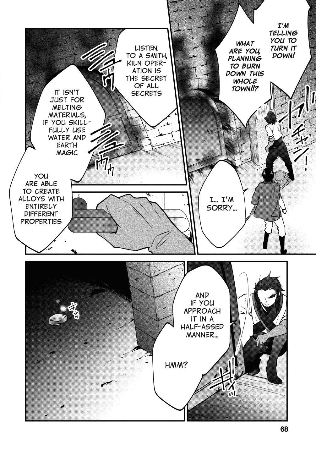 Around 40 “Shachiku” is Golem Master Chapter 15.1 - Page 12