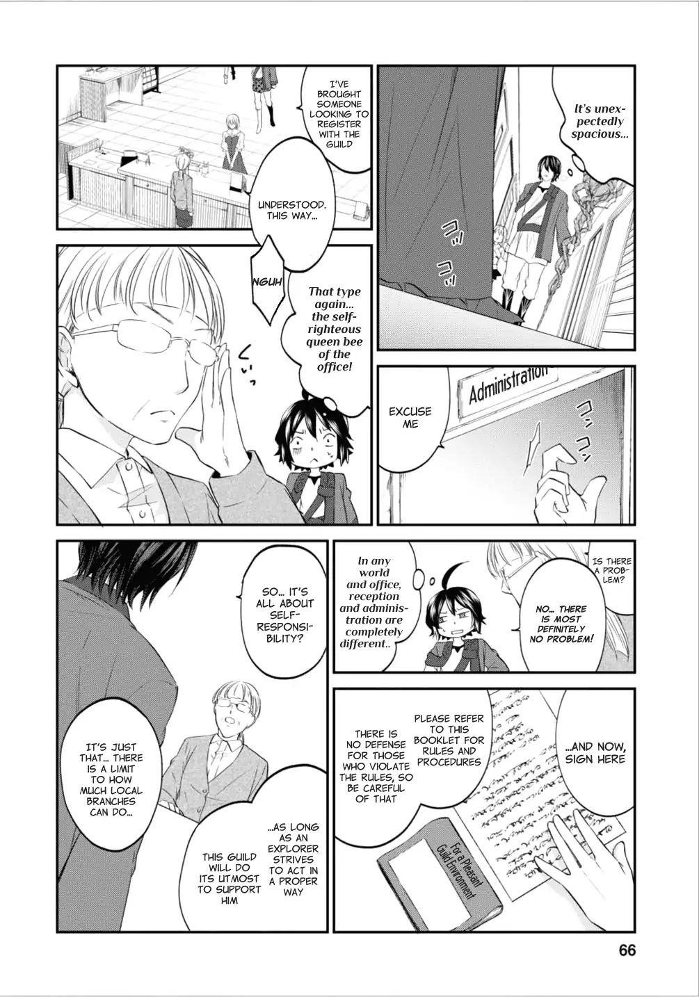 Around 40 “Shachiku” is Golem Master Chapter 3 - Page 8