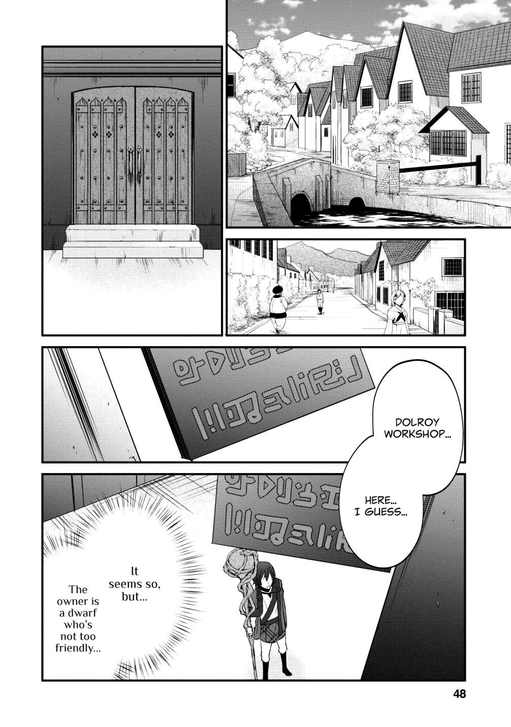 Around 40 “Shachiku” is Golem Master Chapter 8 - Page 22