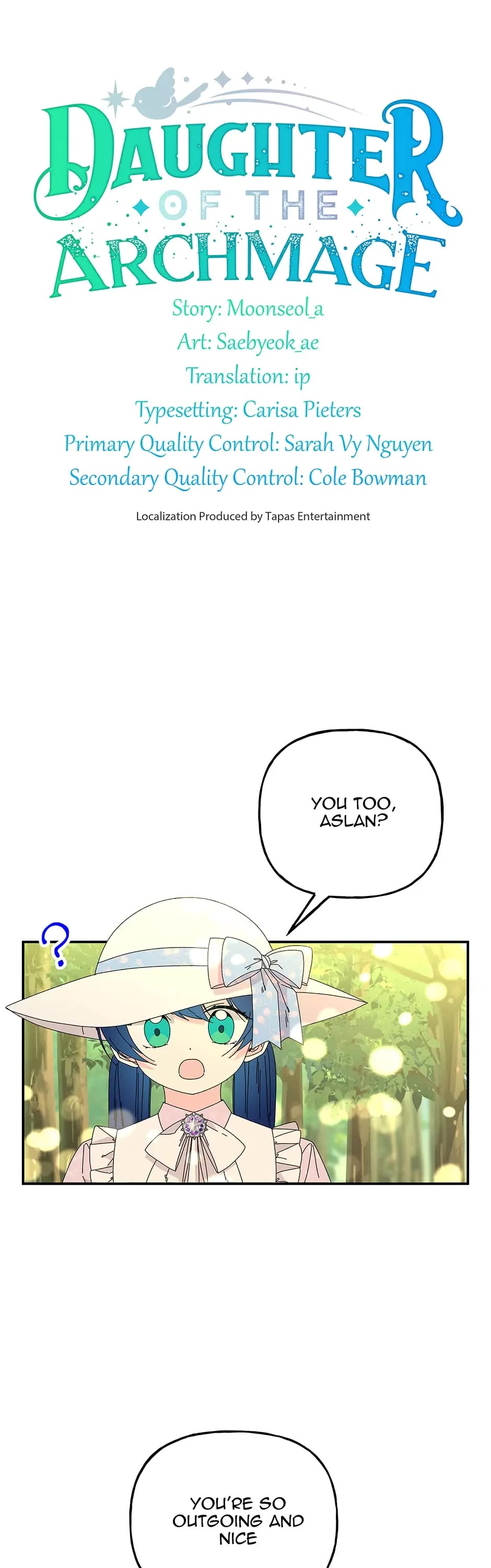 The Archmage’s Daughter Chapter 144 - Page 1