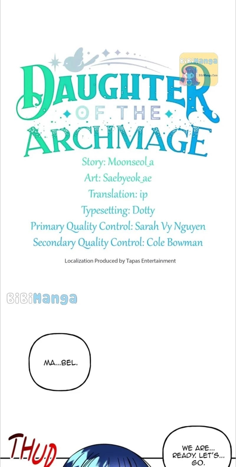 The Archmage’s Daughter Chapter 183 - Page 1